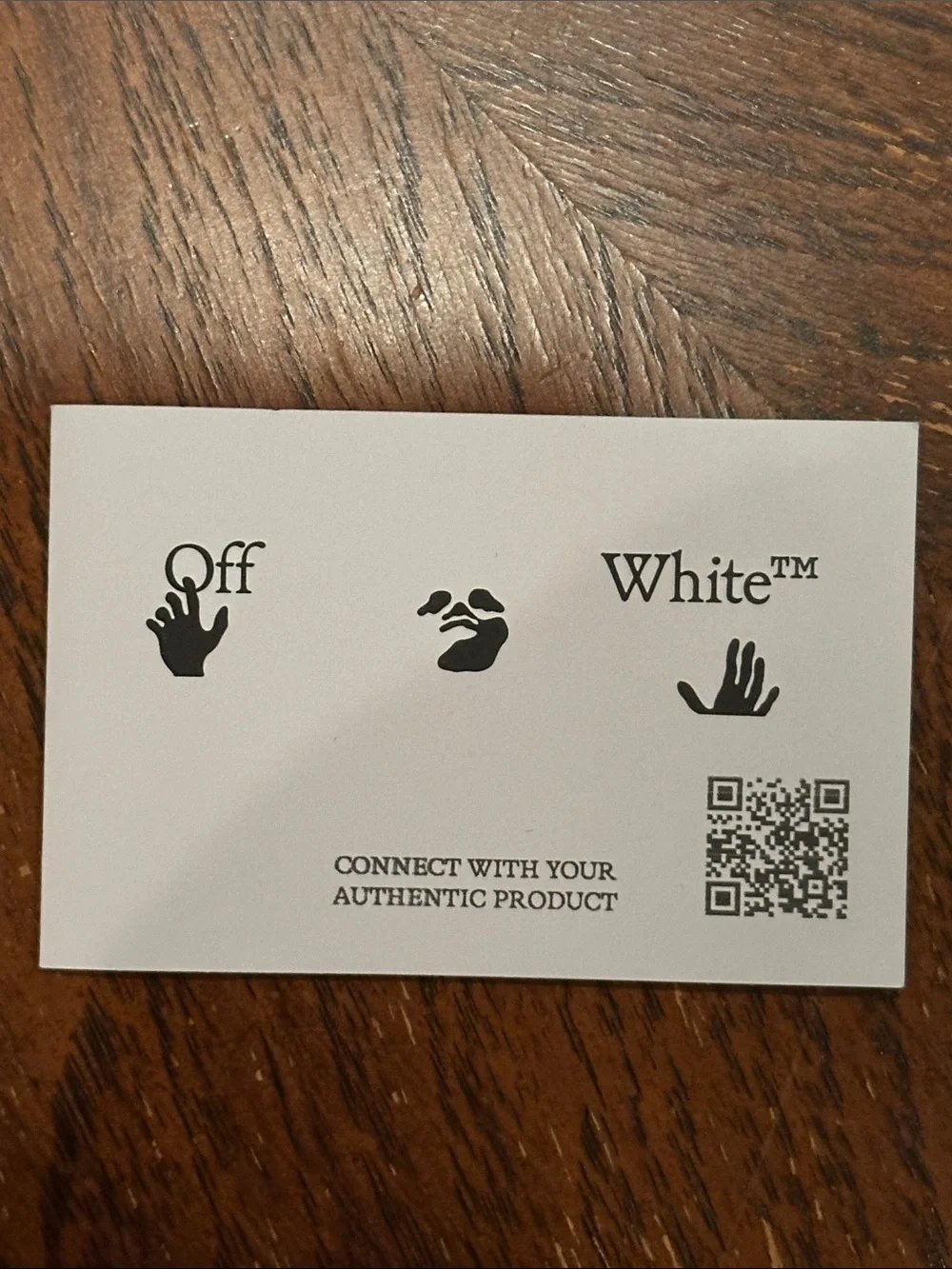Off-White off white